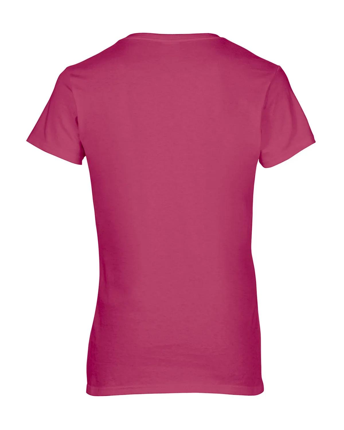 Ladies' Heavy Cotton™ V-Neck T-Shirt 76 of 81