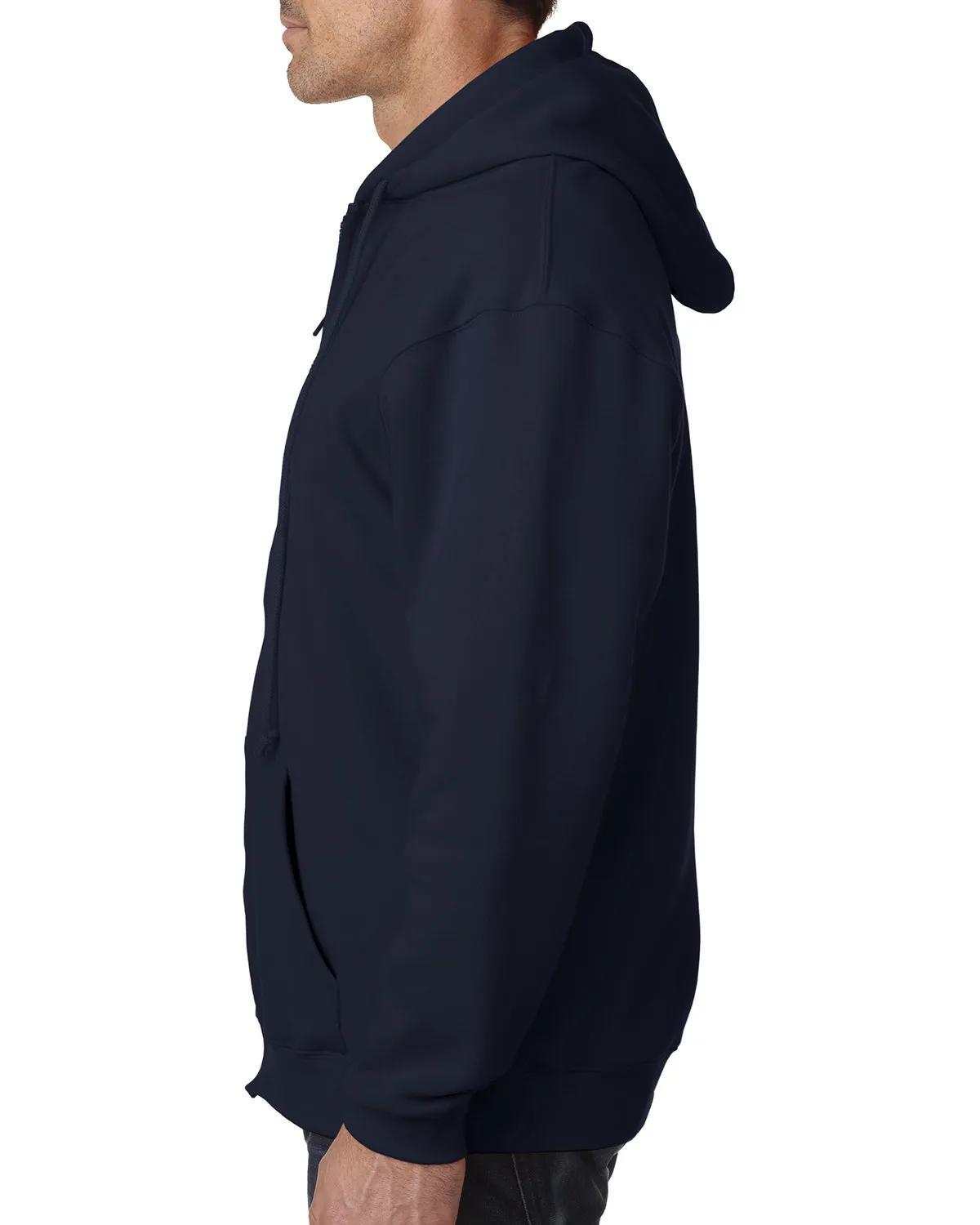 Adult USA Made Full-Zip Heavyweight Hooded Sweatshirt 15 of 21