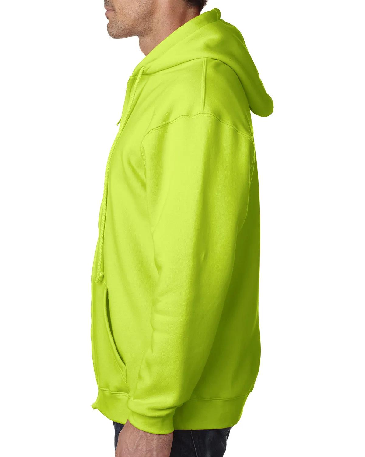 Adult USA Made Full-Zip Heavyweight Hooded Sweatshirt 10 of 21