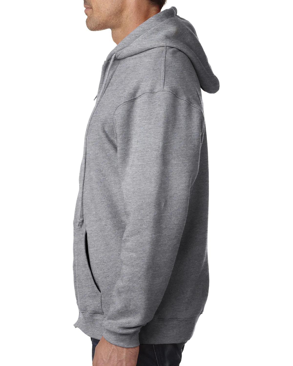 Adult USA Made Full-Zip Heavyweight Hooded Sweatshirt 19 of 21