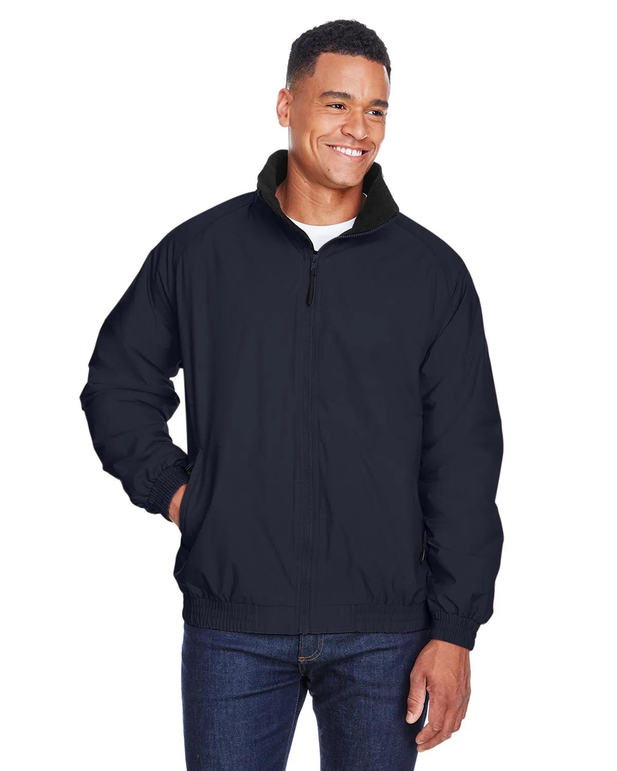 Adult Fleece-Lined Nylon Jacket 1 of 11