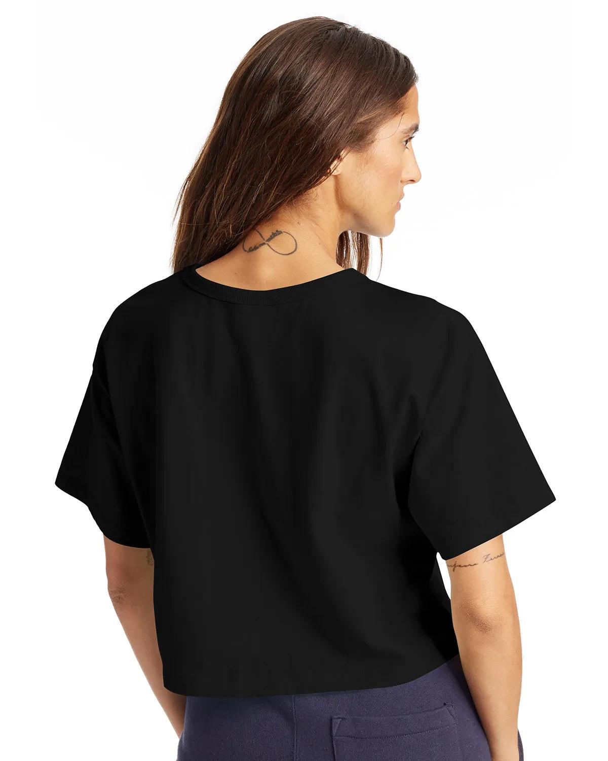 Ladies' Cropped Heritage T-Shirt 10 of 14
