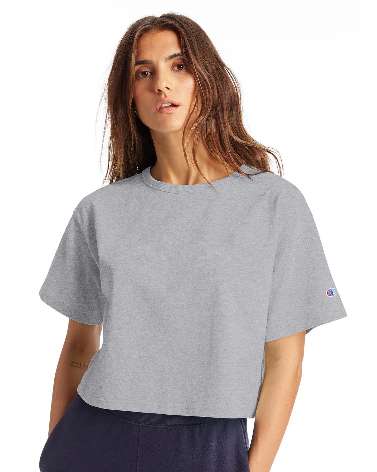 Ladies' Cropped Heritage T-Shirt 3 of 14