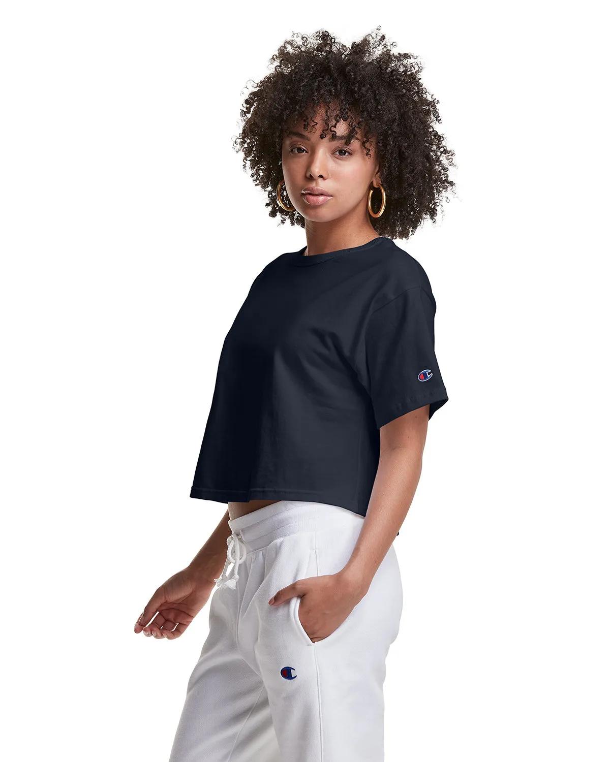 Ladies' Cropped Heritage T-Shirt 13 of 14