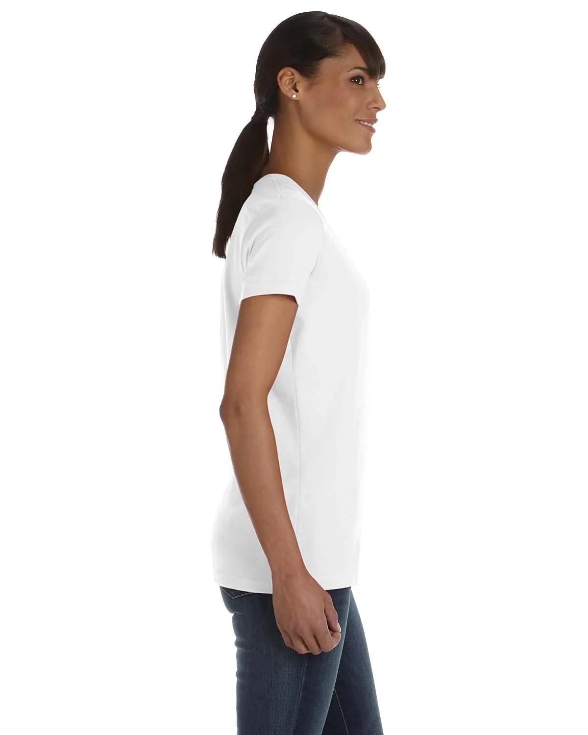 Ladies' HD Cotton™ V-Neck T-Shirt 7 of 16