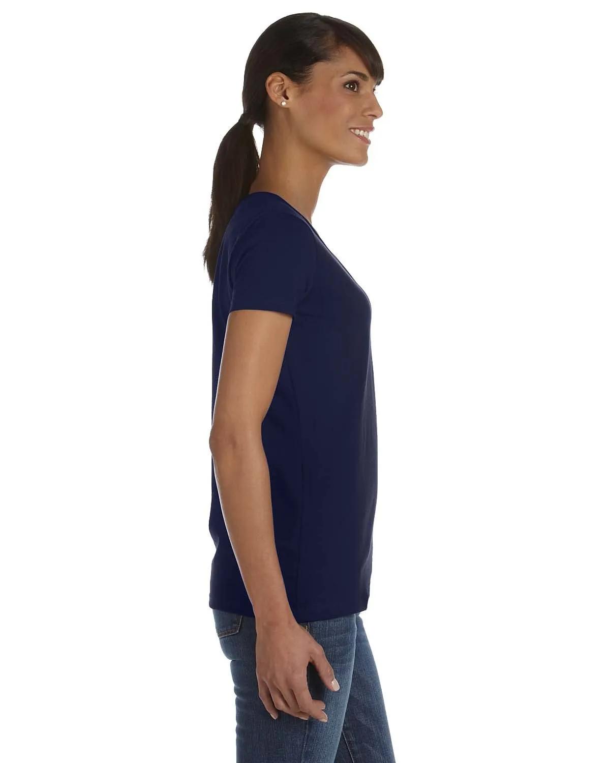 Ladies' HD Cotton™ V-Neck T-Shirt 6 of 16