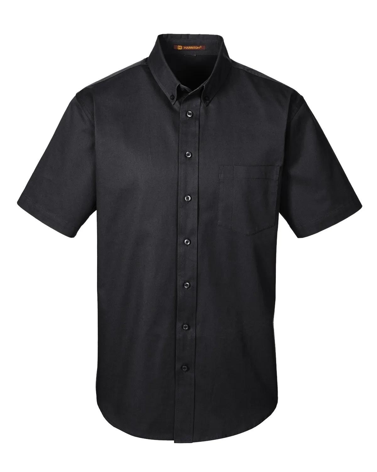 Men's Foundation Cotton Short-Sleeve Twill Shirt with Teflon™ 4 of 15