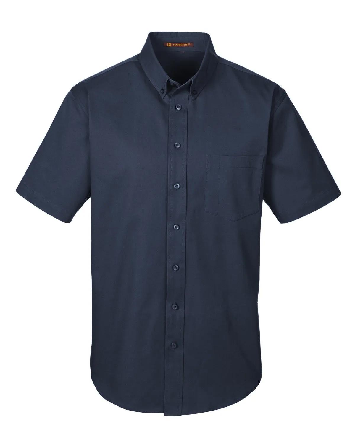 Men's Foundation Cotton Short-Sleeve Twill Shirt with Teflon™ 12 of 15