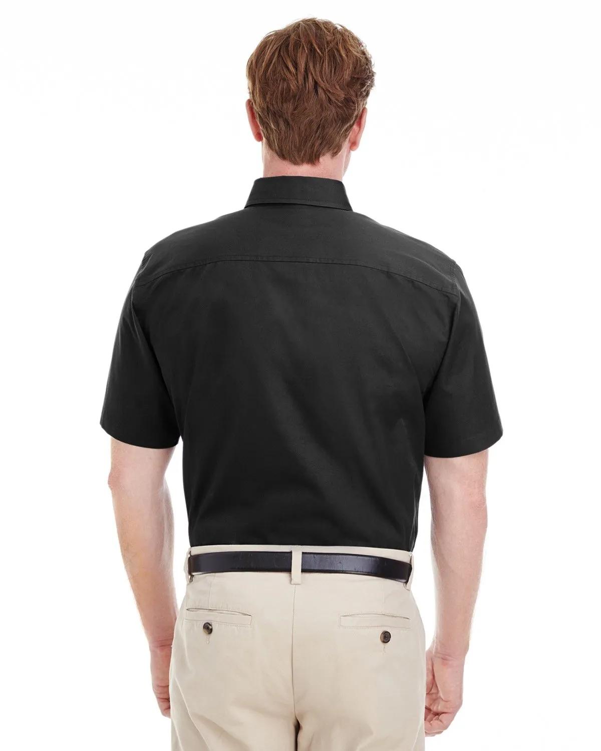 Men's Foundation Cotton Short-Sleeve Twill Shirt with Teflon™ 5 of 15