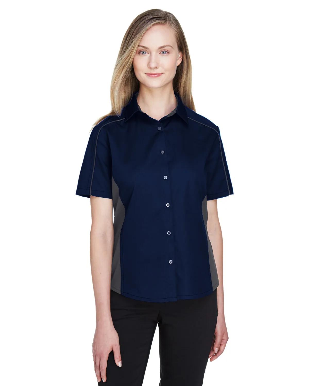 Ladies' Fuse Colorblock Twill Shirt 1 of 20