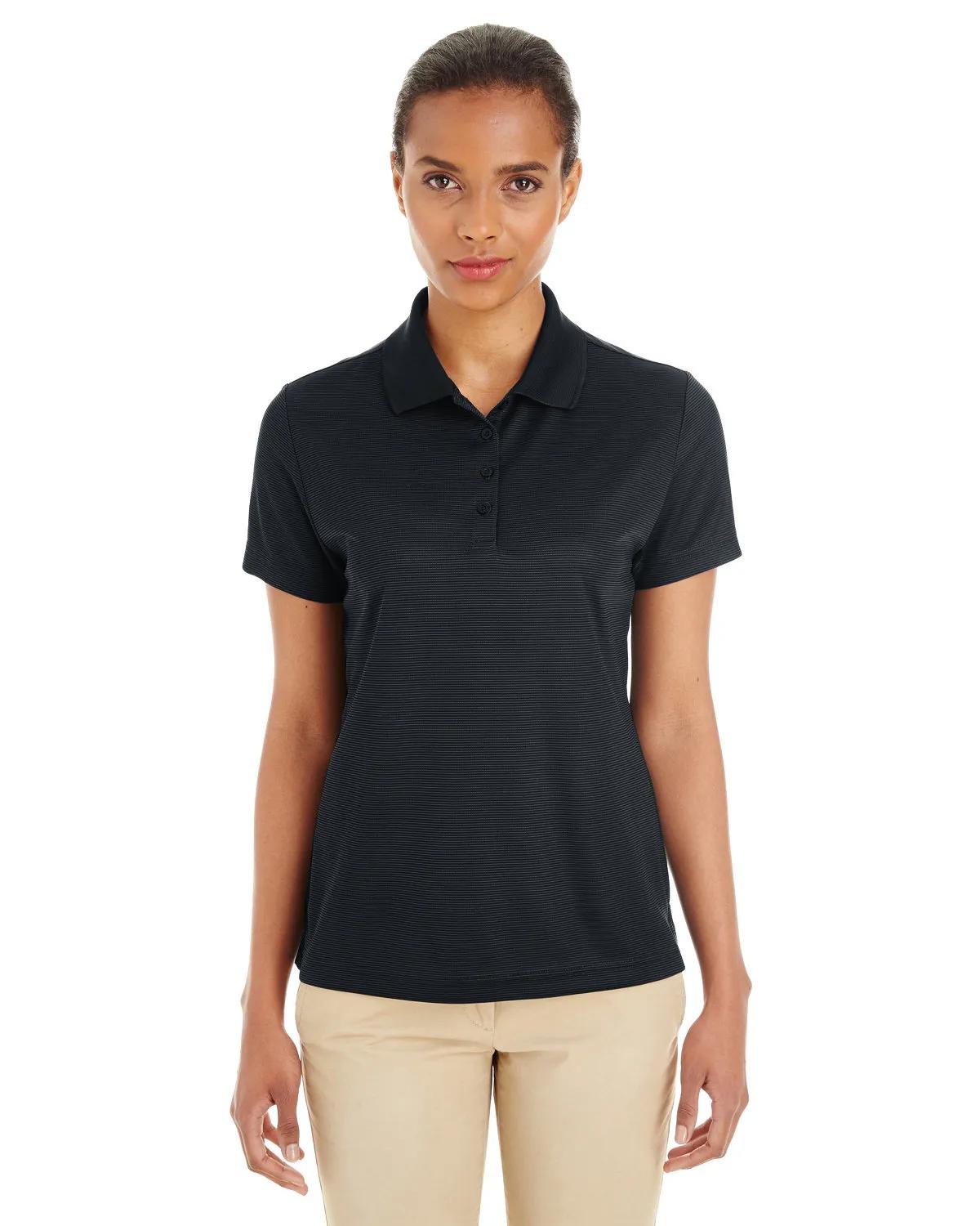 Ladies' Express Microstripe Performance Piqué Polo