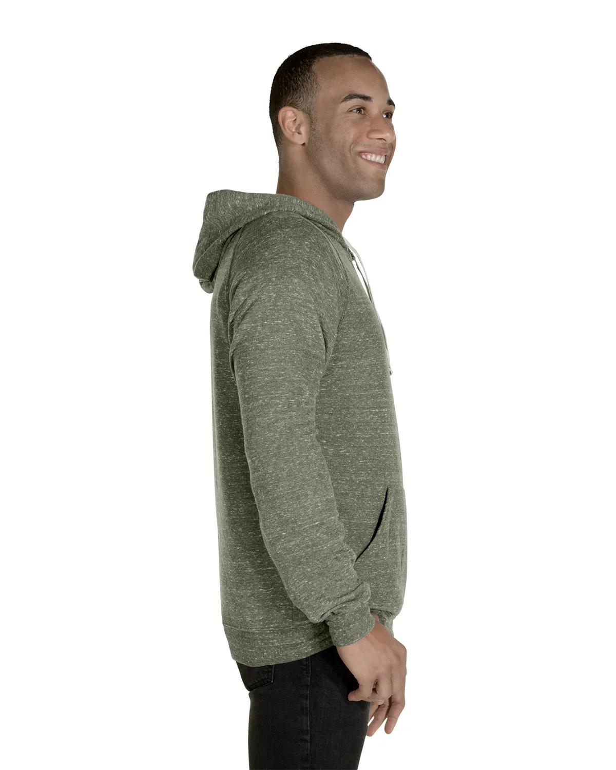 Adult Snow Heather Raglan Hooded Sweatshirt 12 of 22