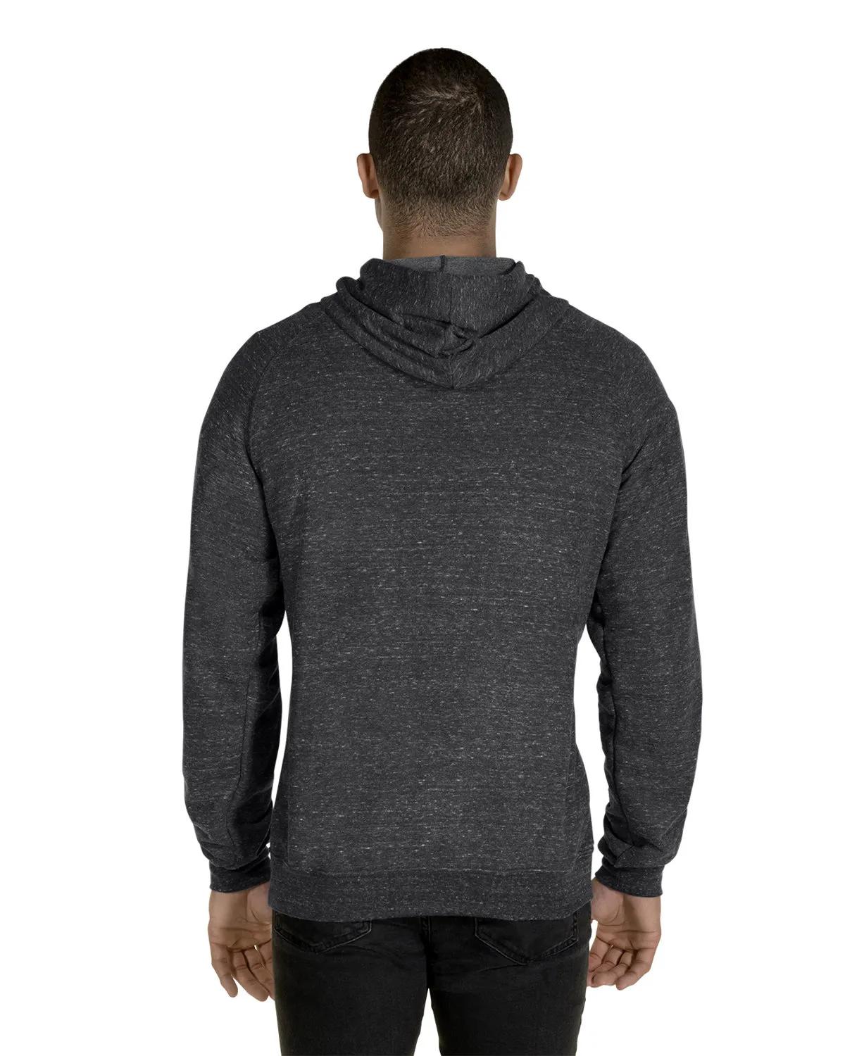 Adult Snow Heather Raglan Hooded Sweatshirt 16 of 22