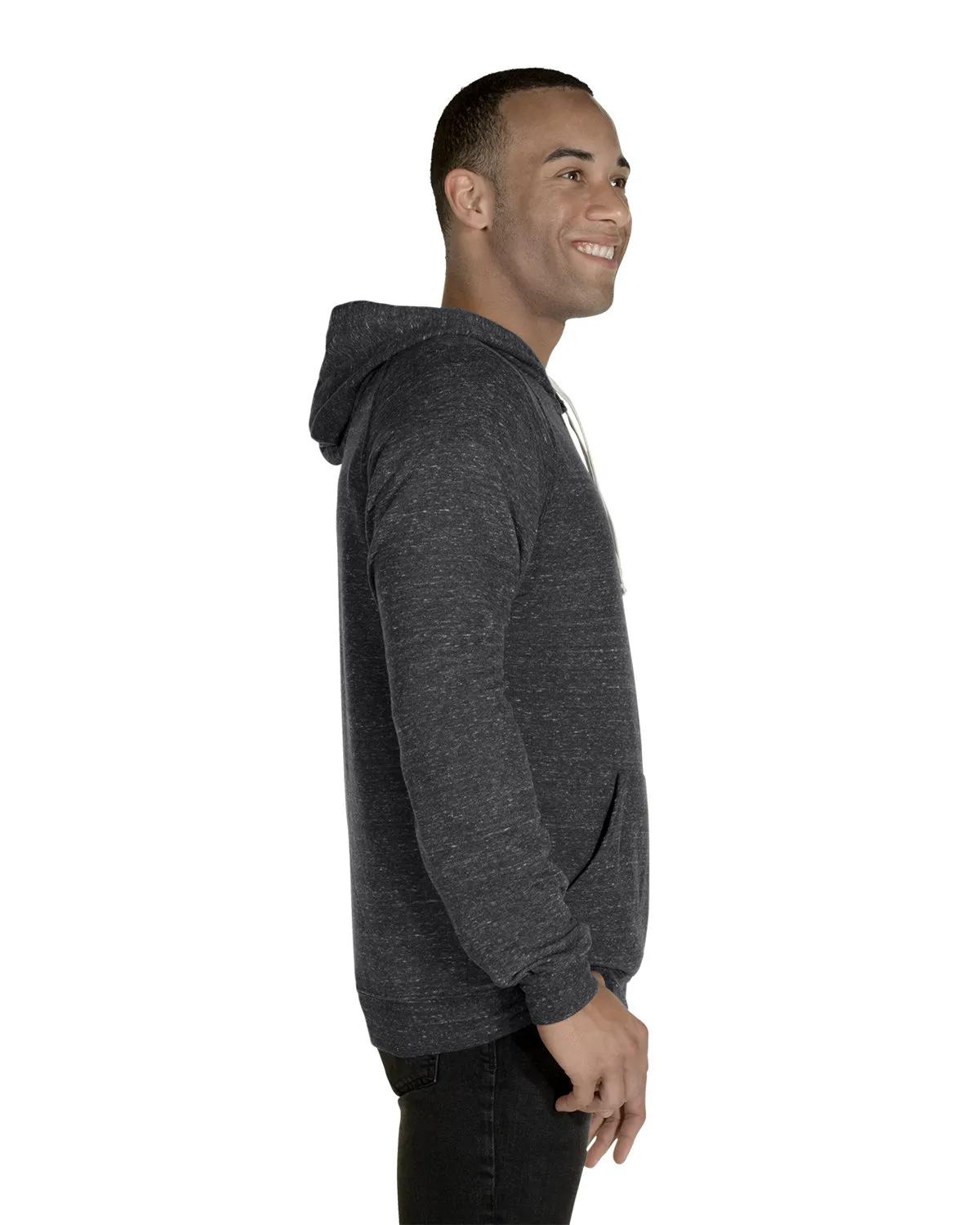 Adult Snow Heather Raglan Hooded Sweatshirt 17 of 22