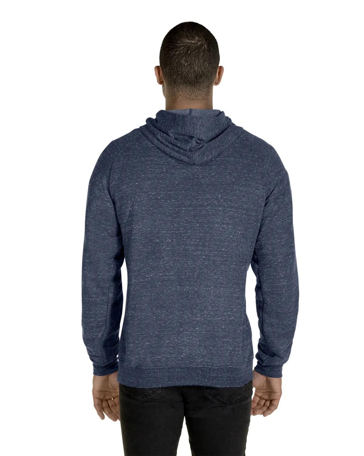 Adult Snow Heather Raglan Hooded Sweatshirt 18 of 22