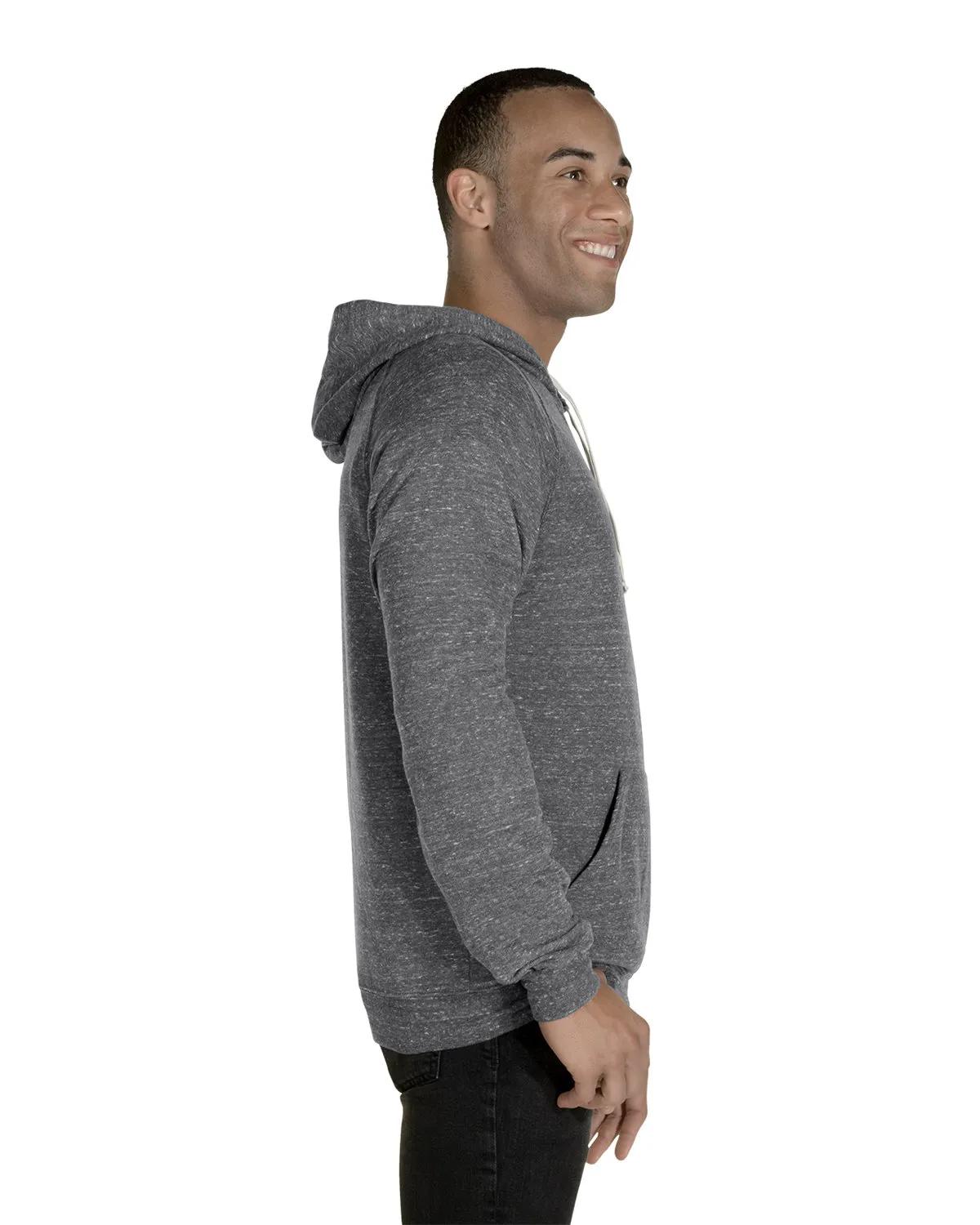 Adult Snow Heather Raglan Hooded Sweatshirt 8 of 22