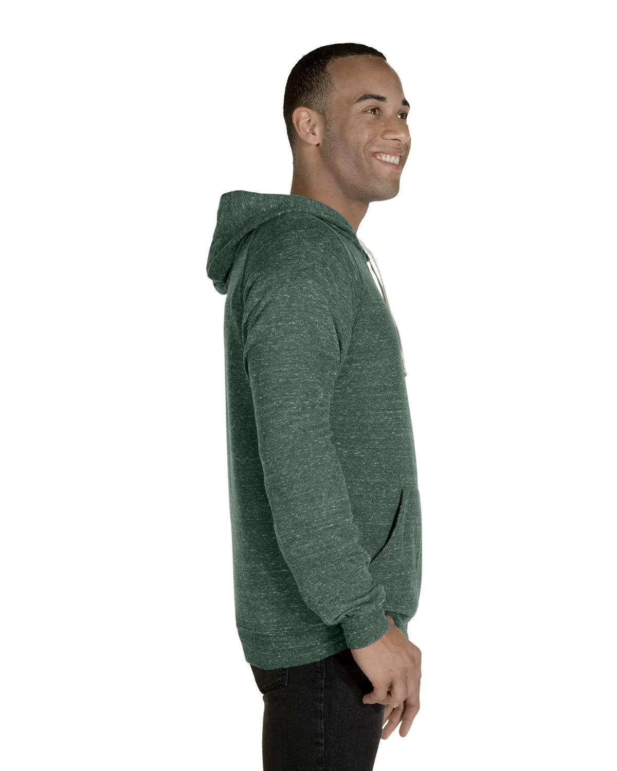 Adult Snow Heather Raglan Hooded Sweatshirt 18 of 22