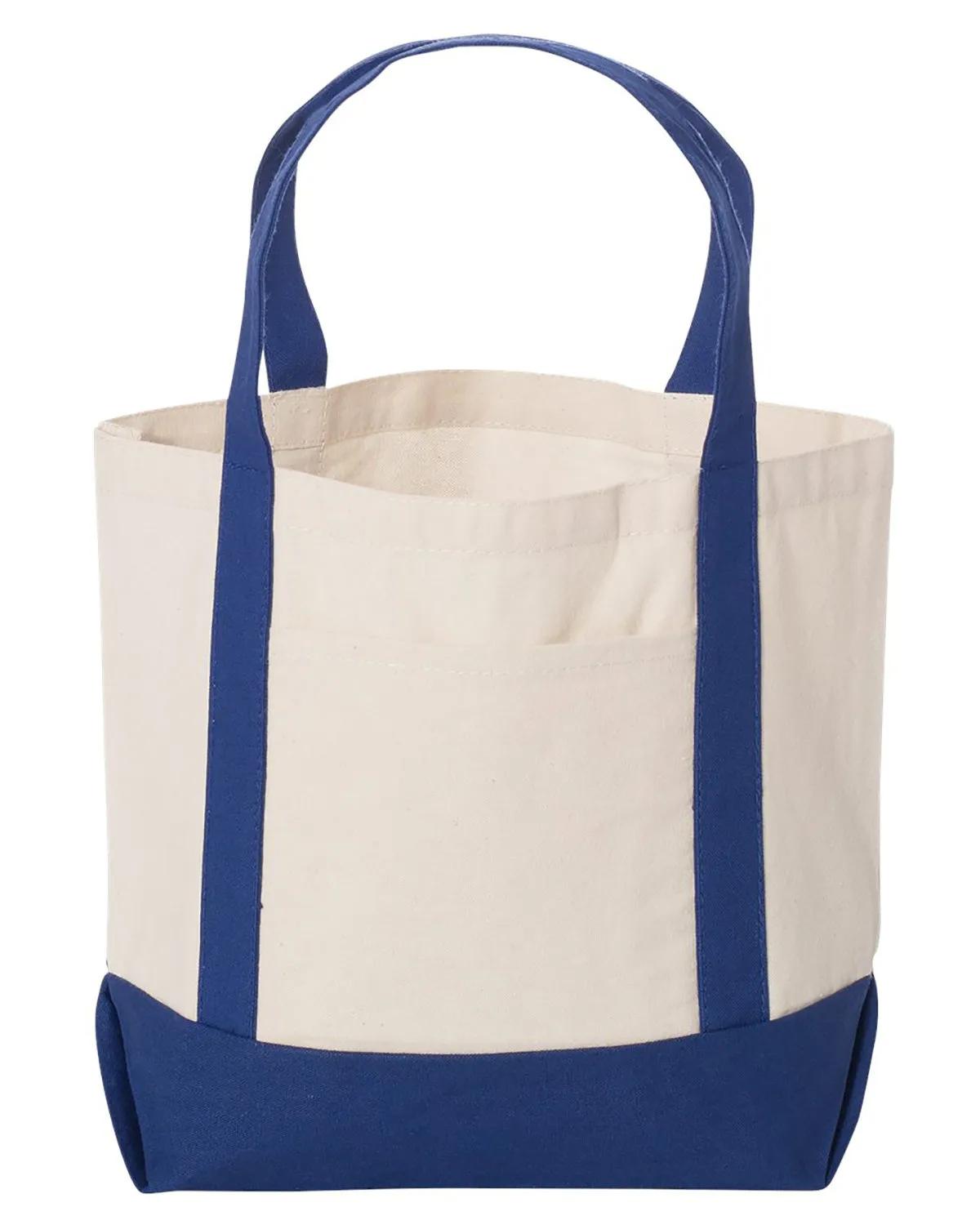 Seaside Cotton Canvas Tote 2 of 3