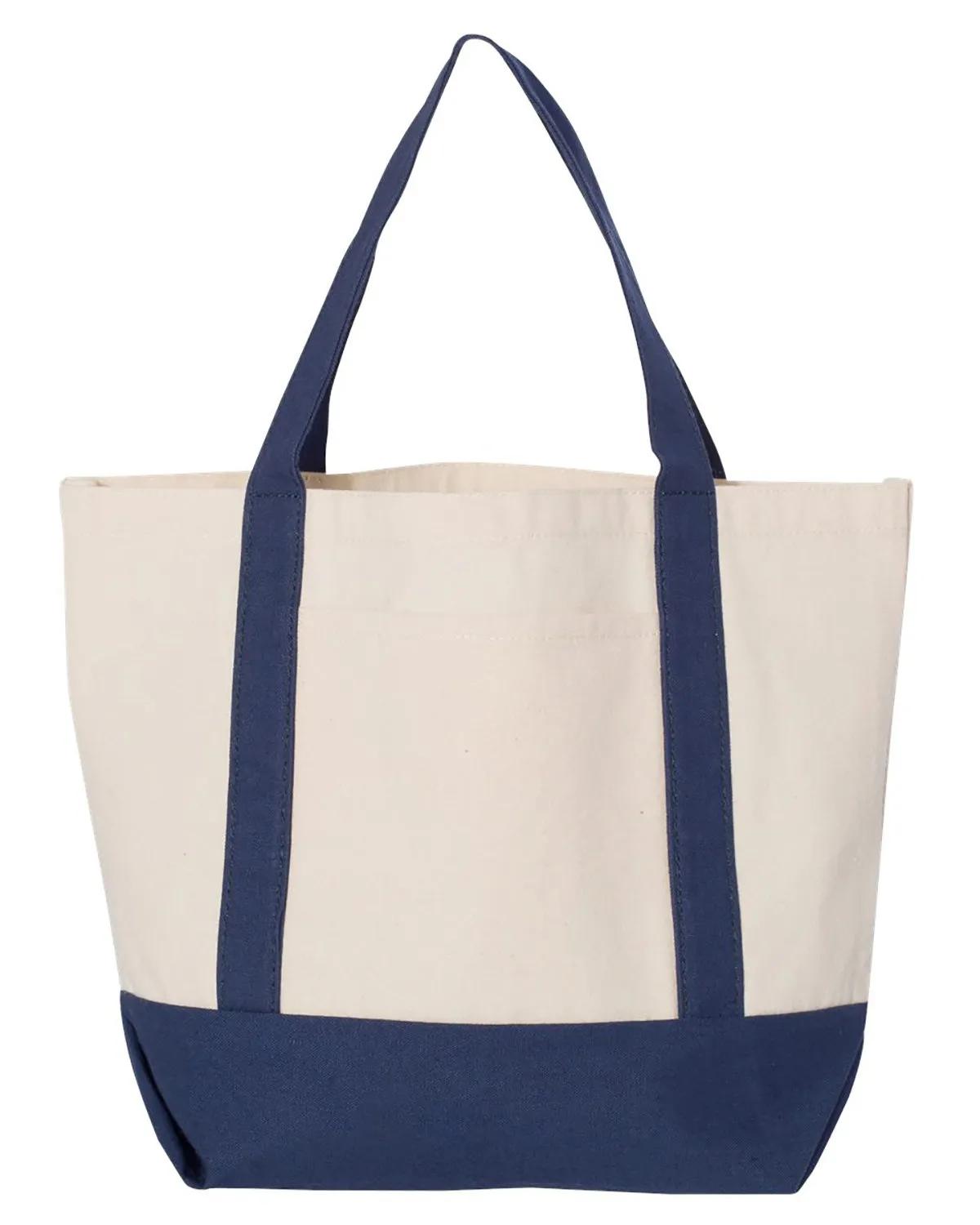 Seaside Cotton Canvas Tote 3 of 3