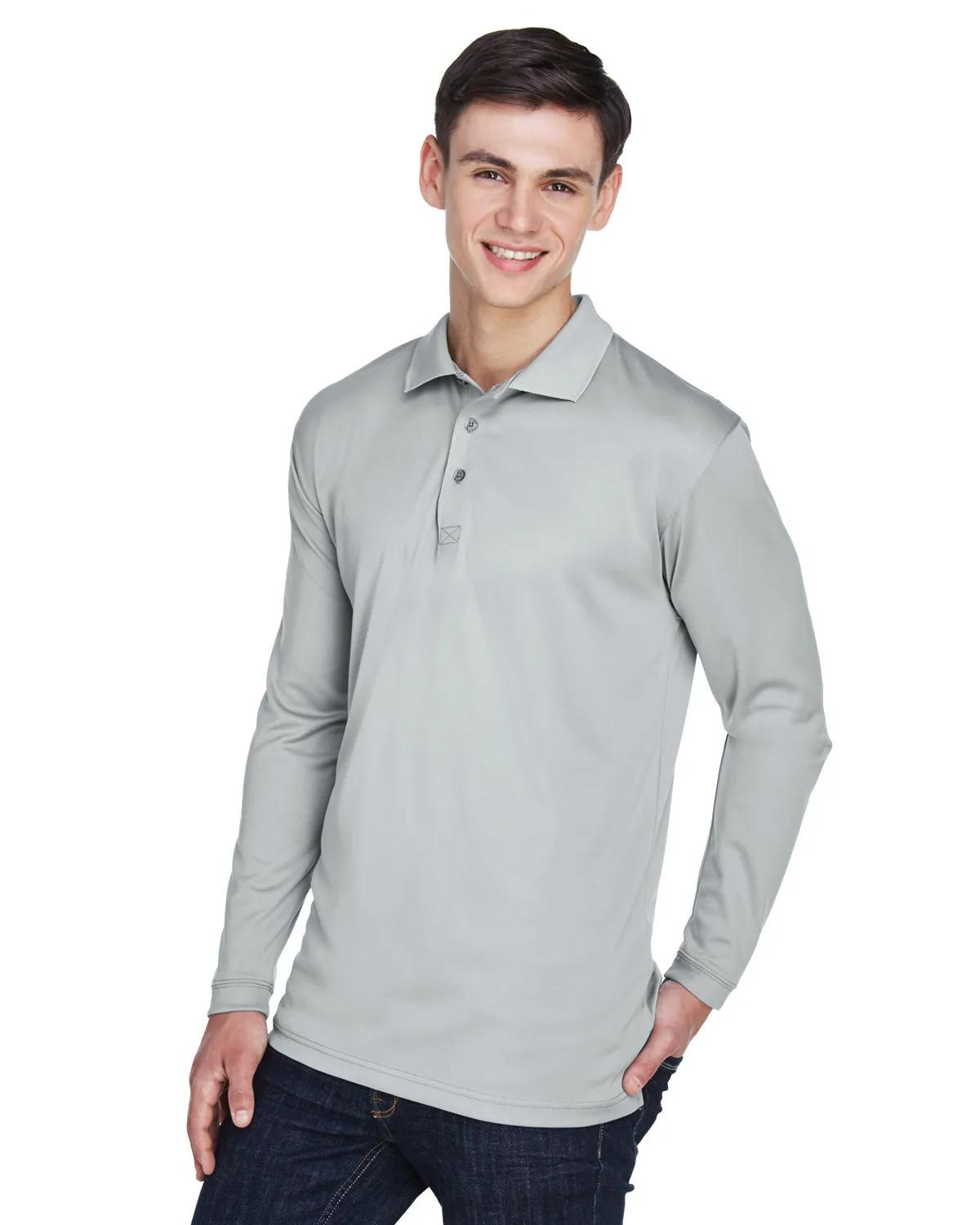 Adult Cool & Dry Sport Long-Sleeve Polo 23 of 32