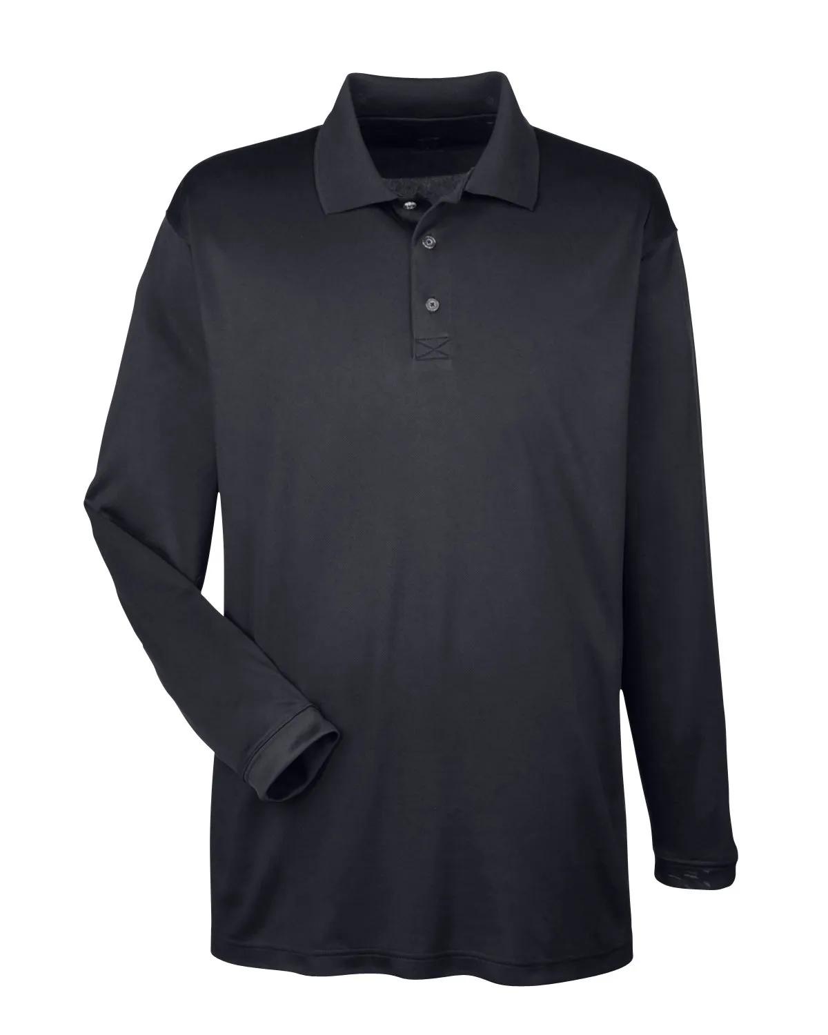 Adult Cool & Dry Sport Long-Sleeve Polo 21 of 32