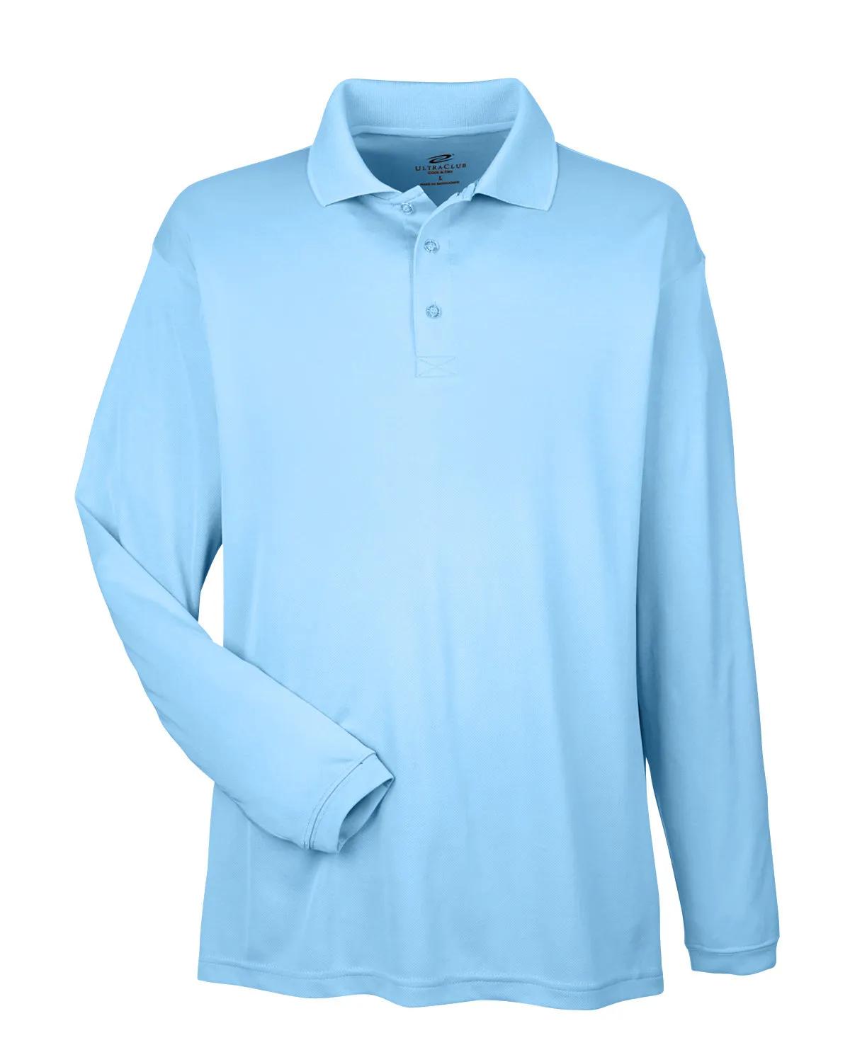 Adult Cool & Dry Sport Long-Sleeve Polo 20 of 32