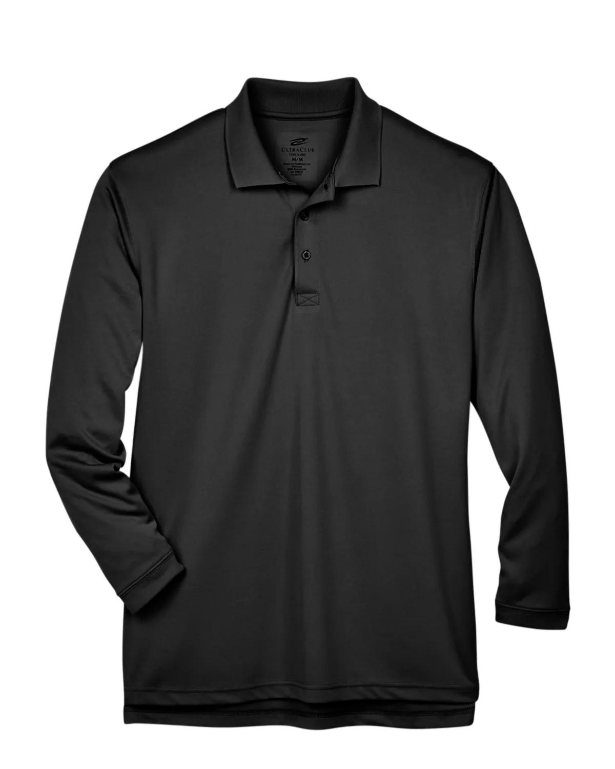 Adult Cool & Dry Sport Long-Sleeve Polo 19 of 32