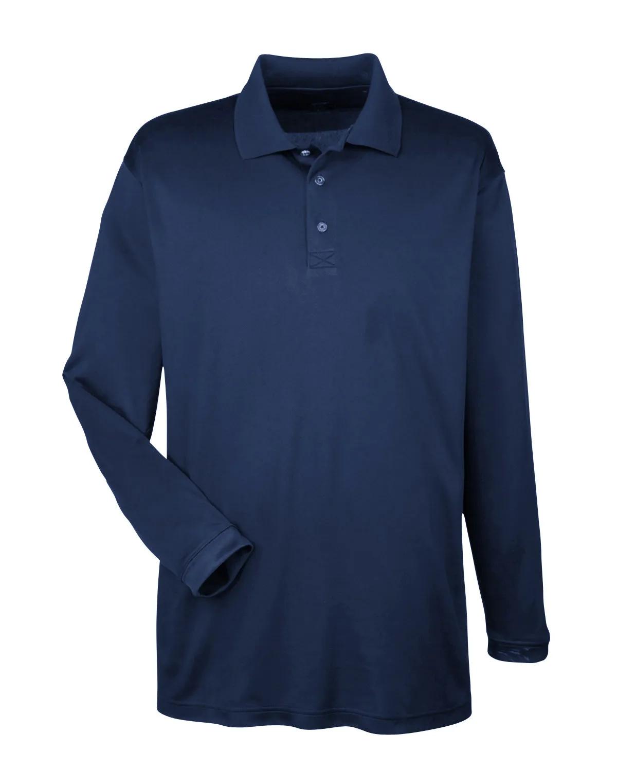 Adult Cool & Dry Sport Long-Sleeve Polo 9 of 32