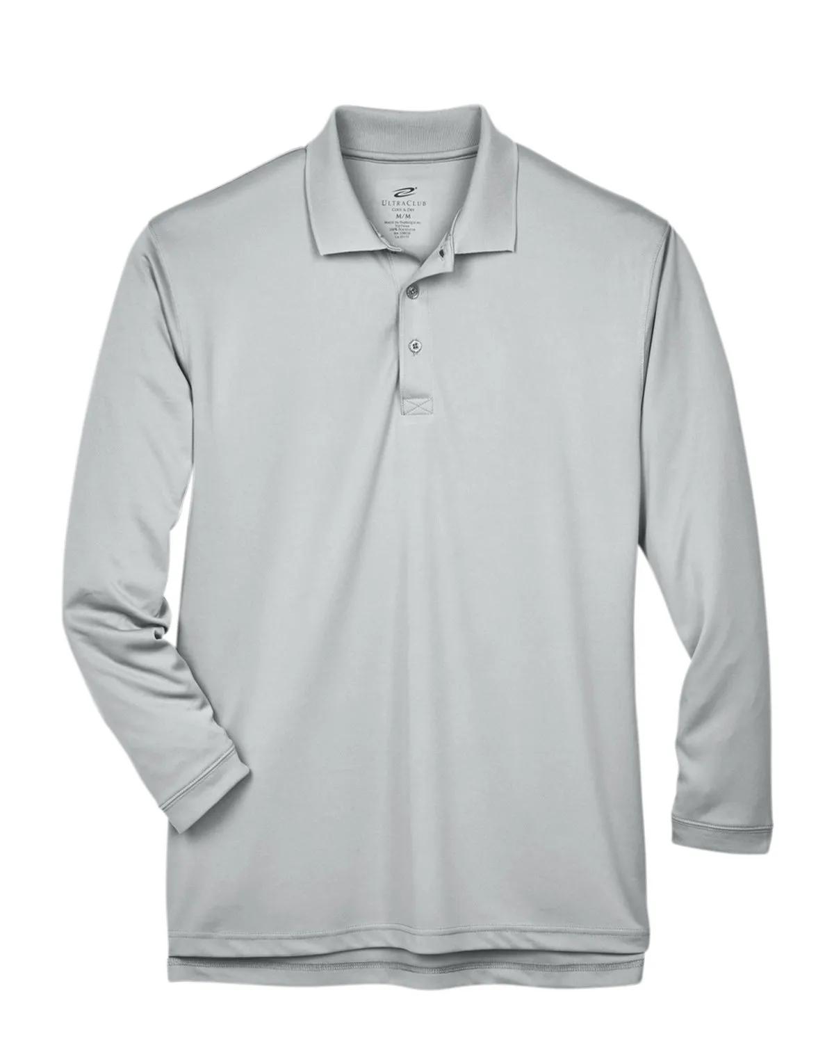 Adult Cool & Dry Sport Long-Sleeve Polo 31 of 32