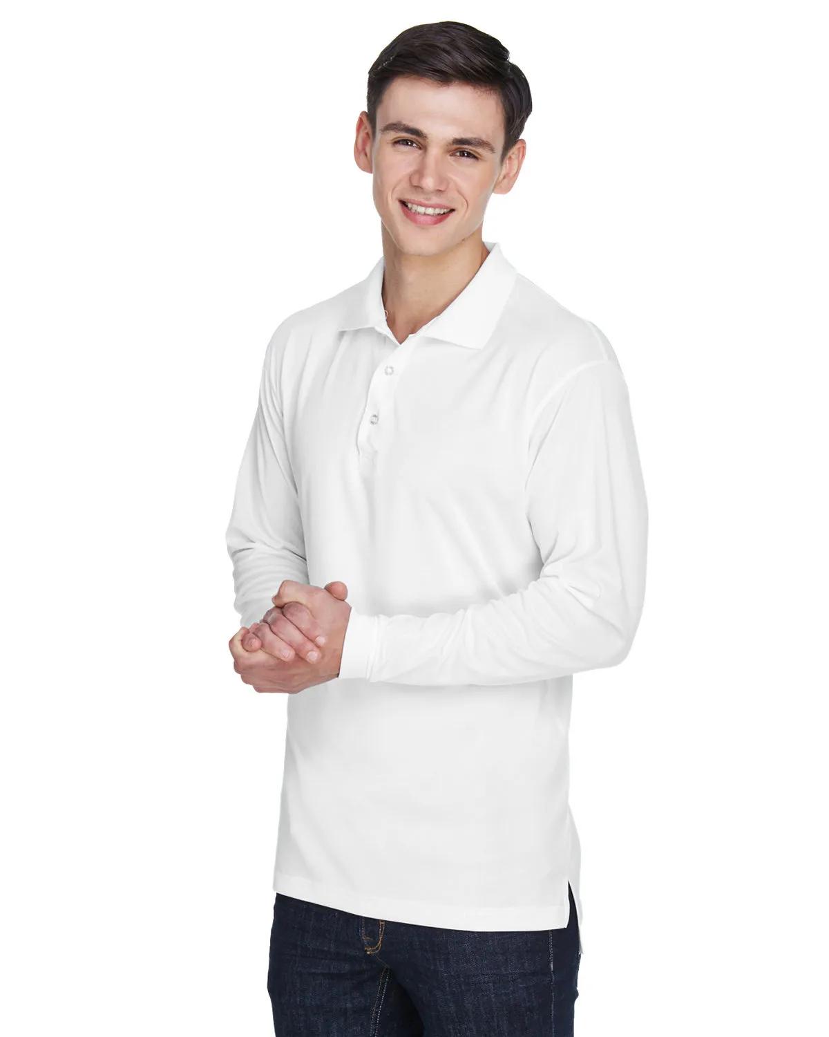 Adult Cool & Dry Sport Long-Sleeve Polo 5 of 32