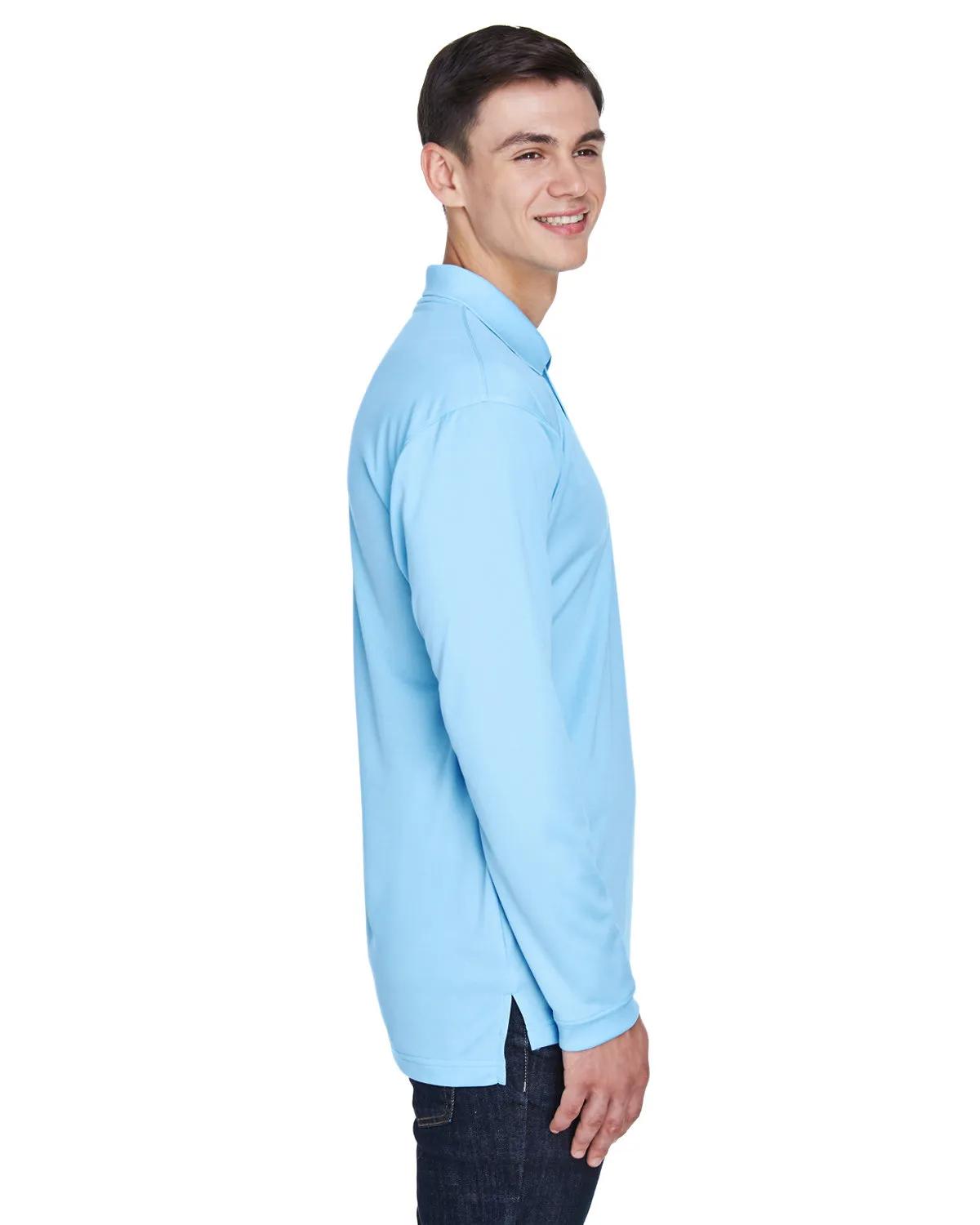 Adult Cool & Dry Sport Long-Sleeve Polo 12 of 32