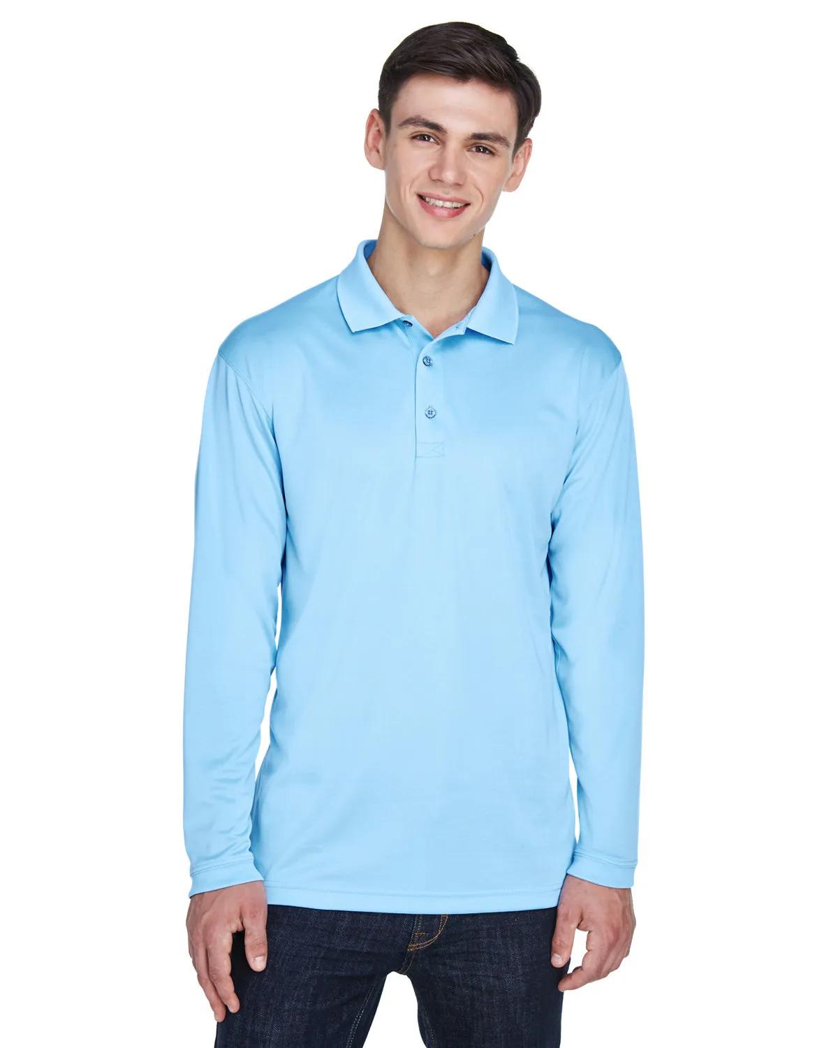 Adult Cool & Dry Sport Long-Sleeve Polo 4 of 32