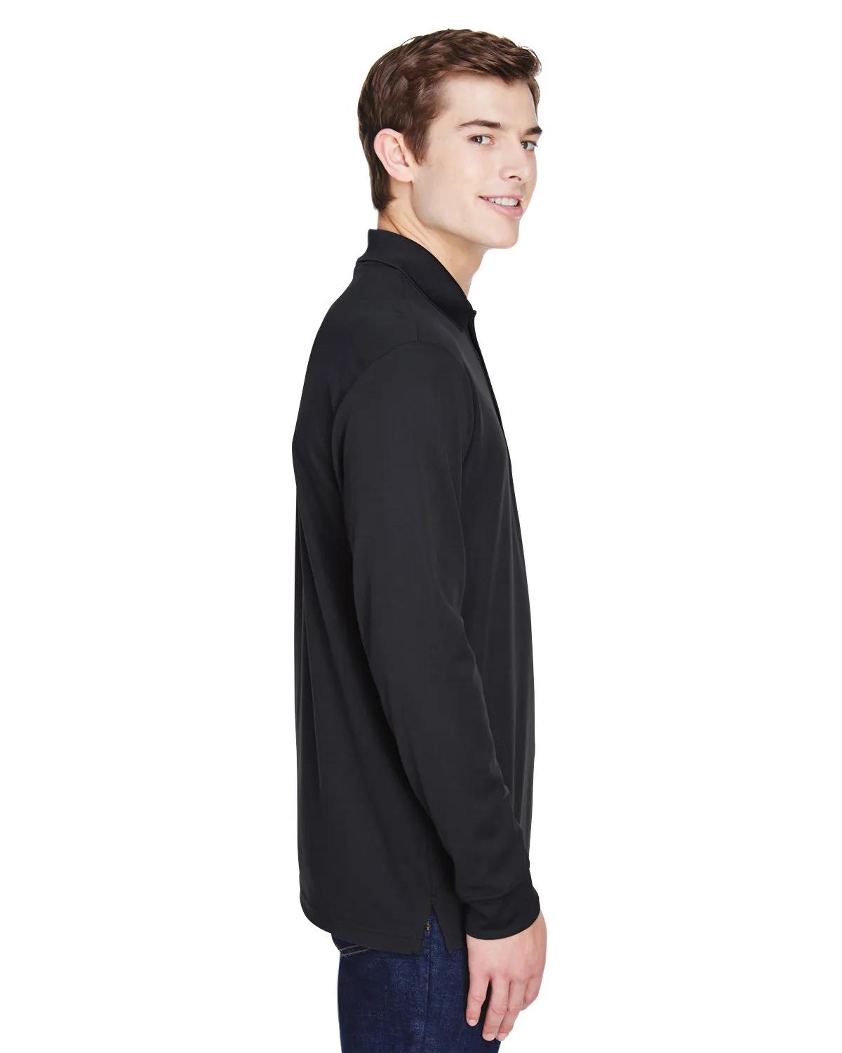 Adult Pinnacle Performance Long-Sleeve Piqué Polo with Pocket 8 of 33