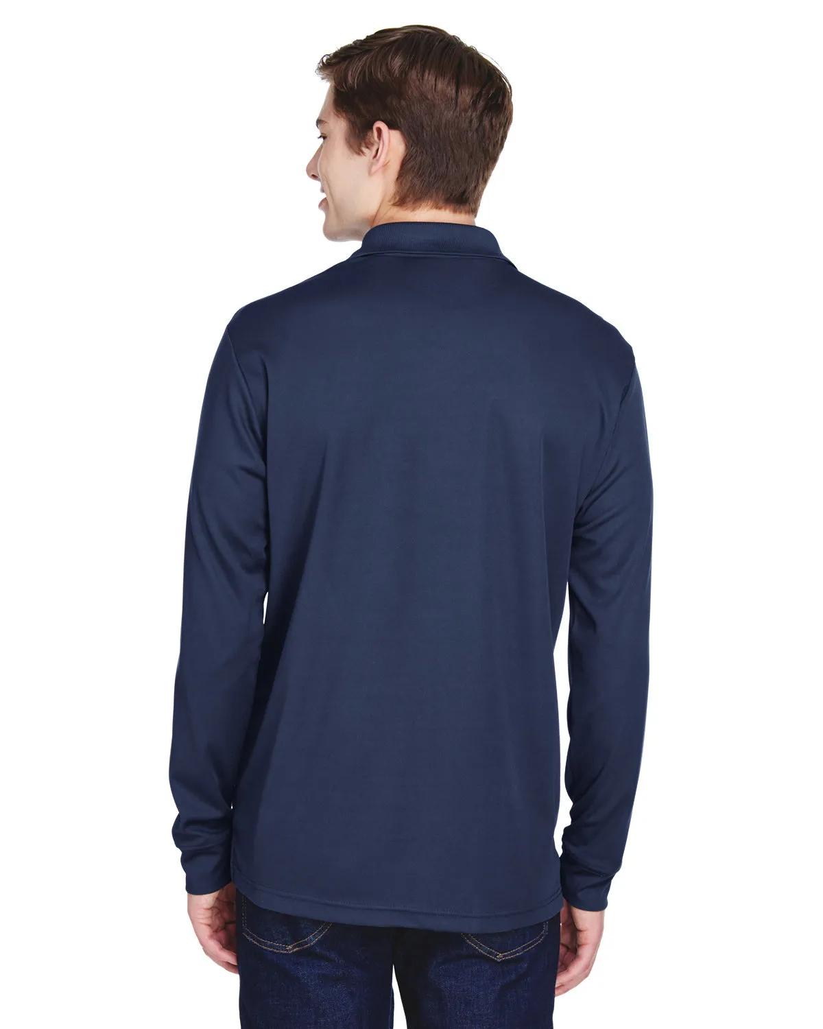 Adult Pinnacle Performance Long-Sleeve Piqué Polo with Pocket 24 of 33