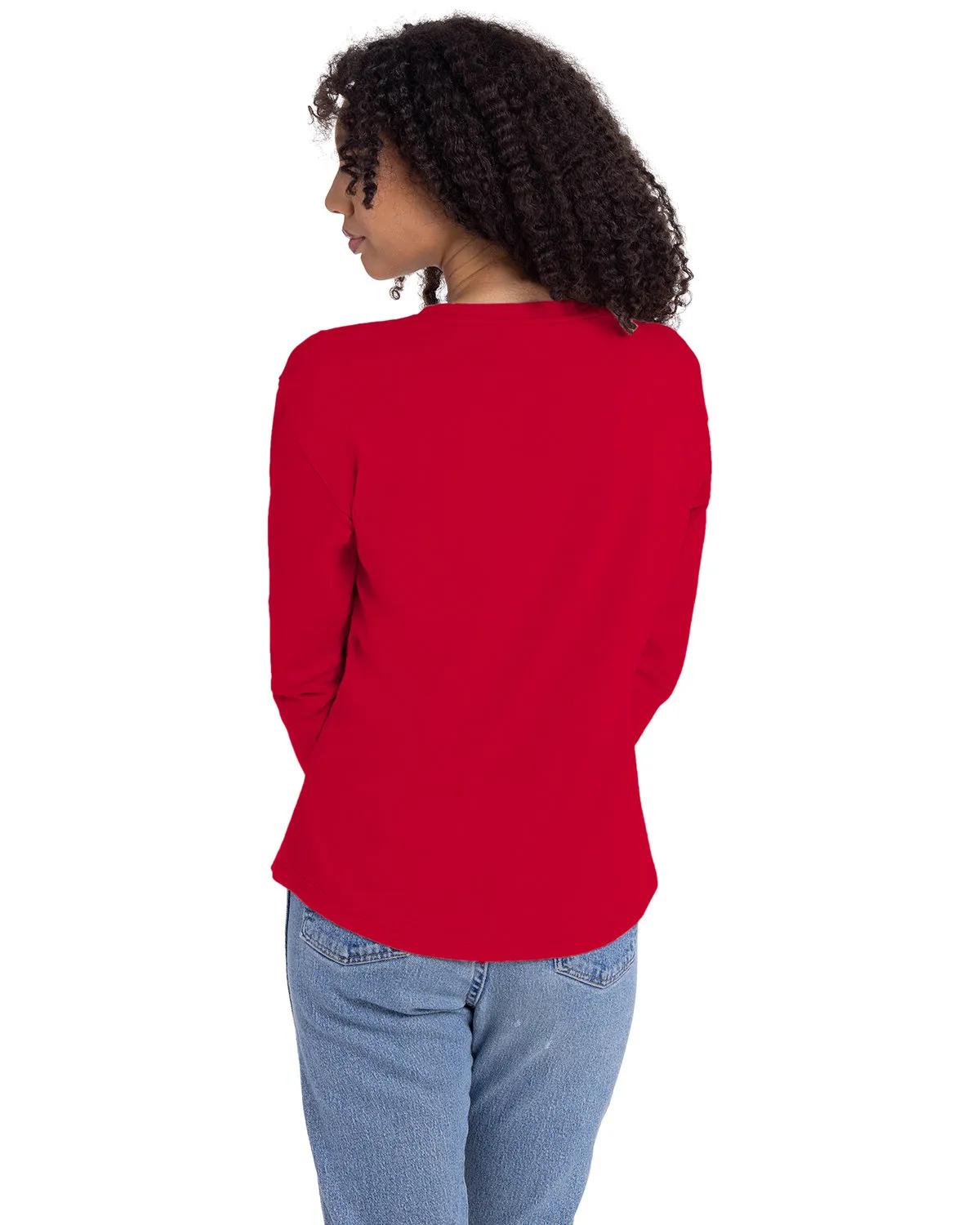 Ladies' Relaxed Long Sleeve T-Shirt 25 of 29