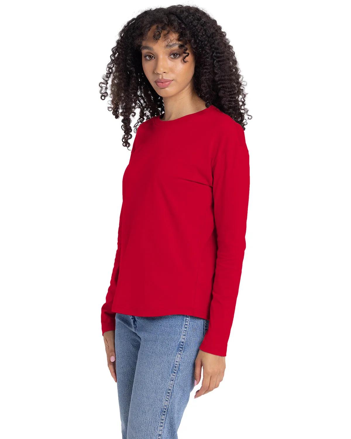 Ladies' Relaxed Long Sleeve T-Shirt 7 of 29