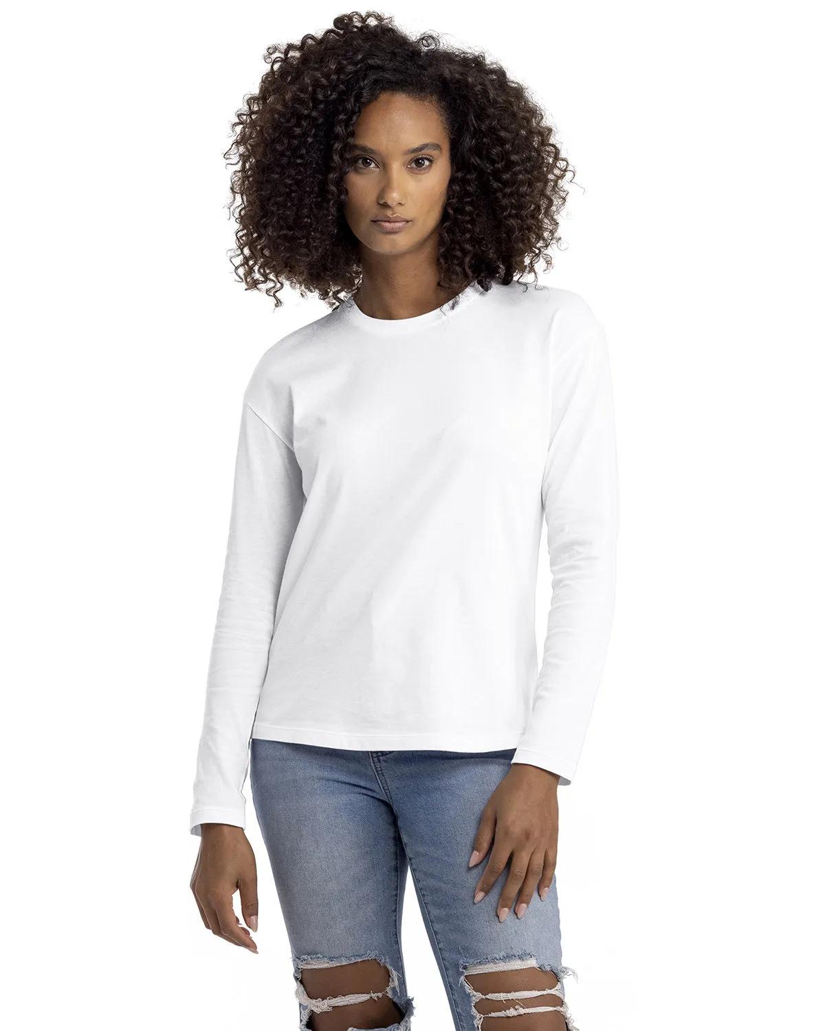 Ladies' Relaxed Long Sleeve T-Shirt 5 of 29