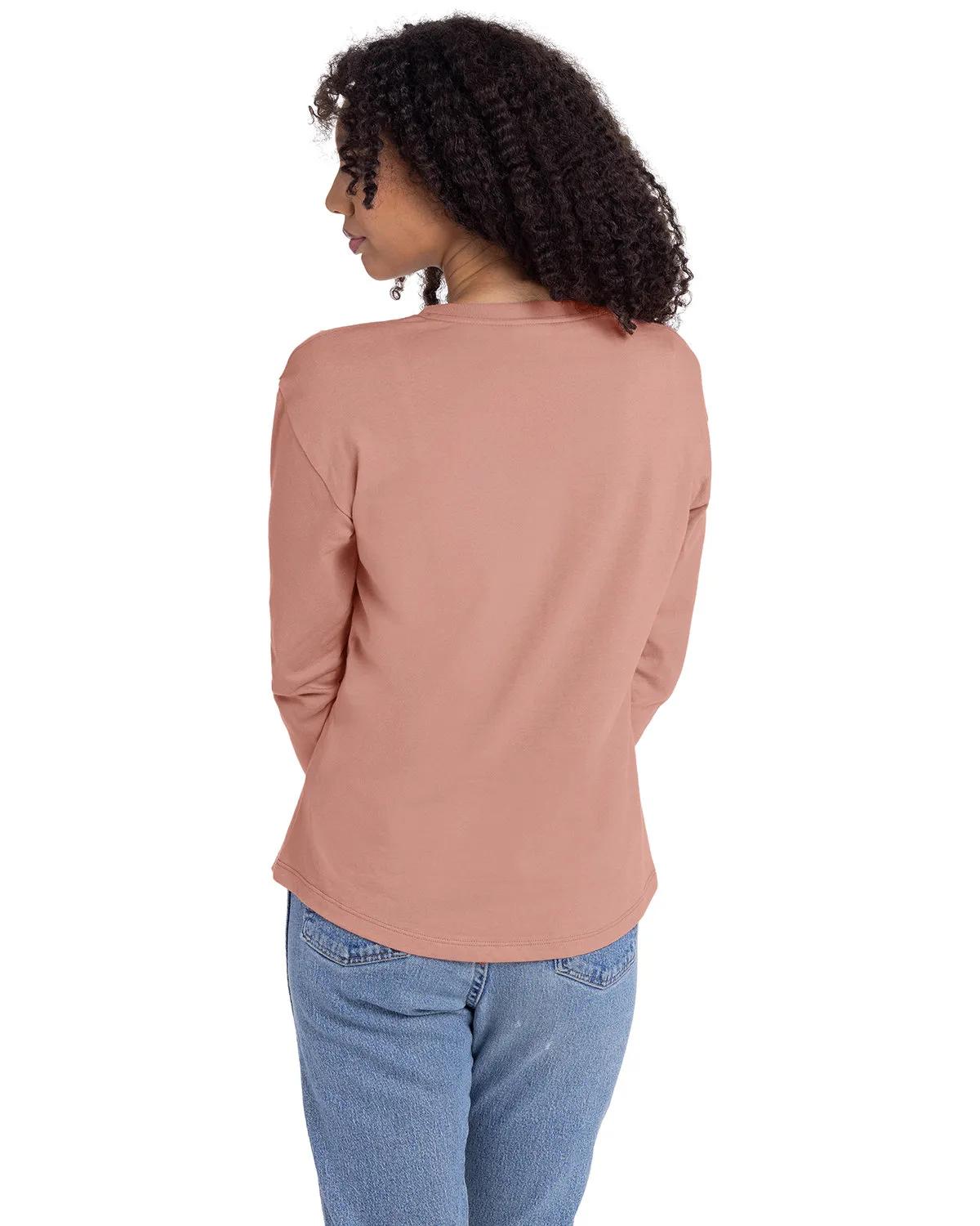 Ladies' Relaxed Long Sleeve T-Shirt 8 of 29