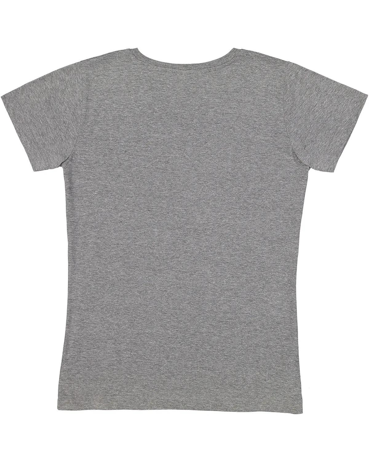 Ladies' V-Neck Fine Jersey T-Shirt 37 of 44