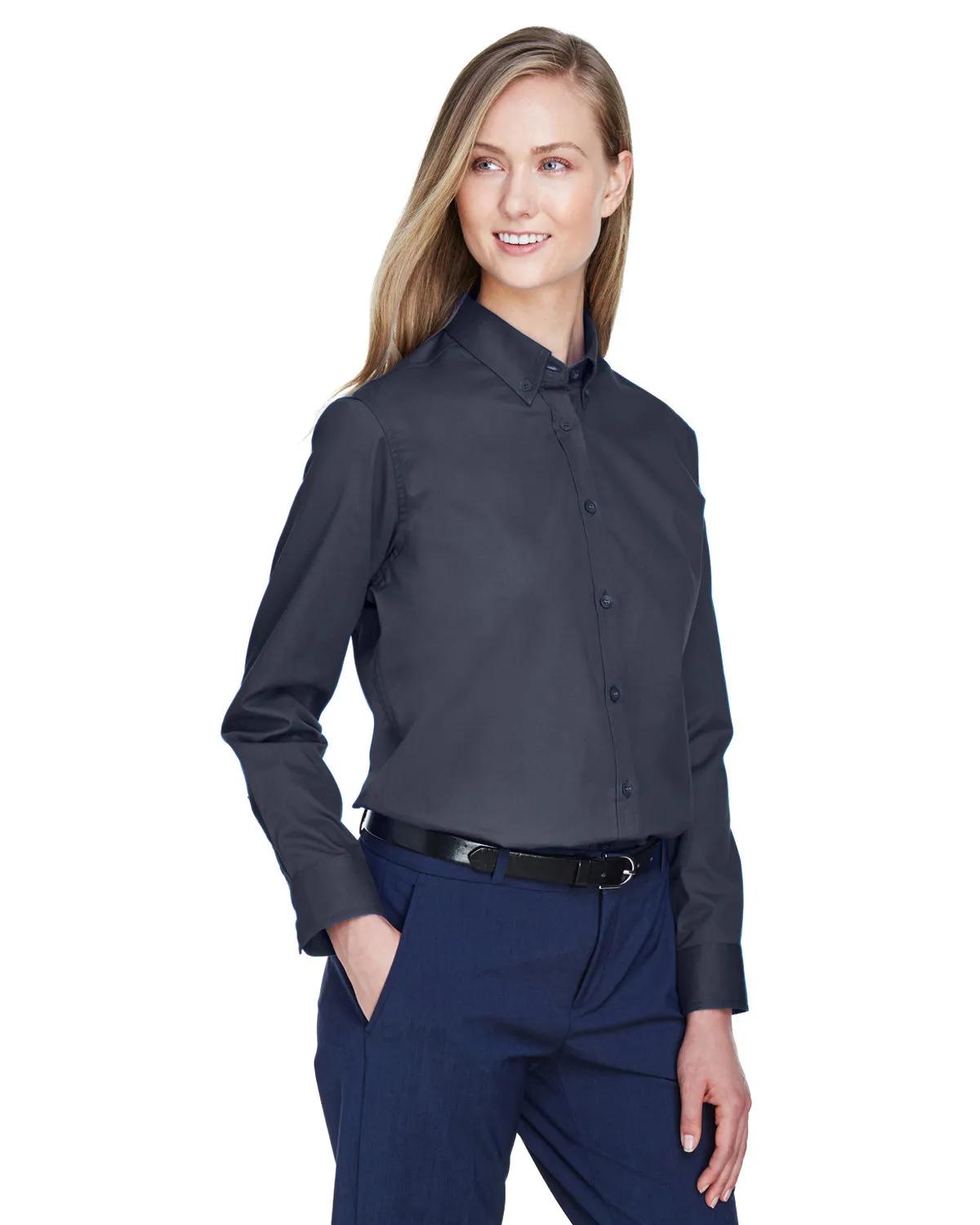 Ladies' Operate Long-Sleeve Twill Shirt 11 of 34