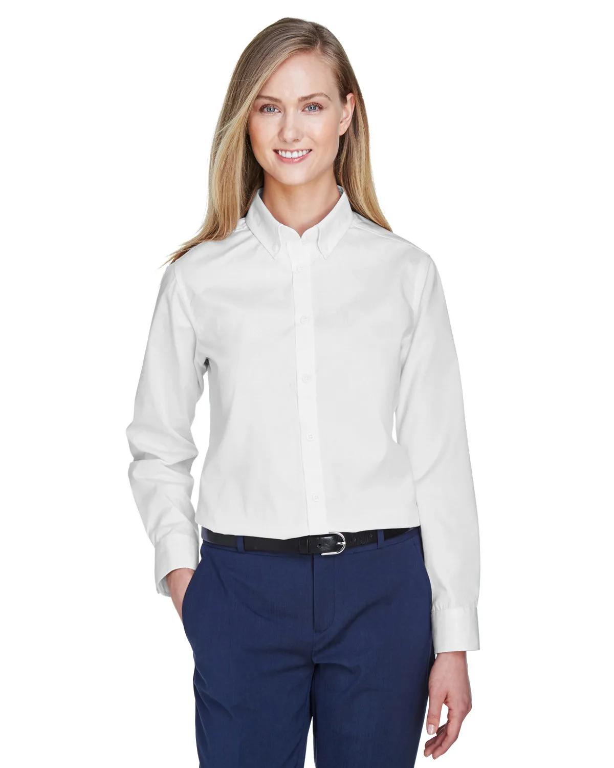 Ladies' Operate Long-Sleeve Twill Shirt 2 of 34