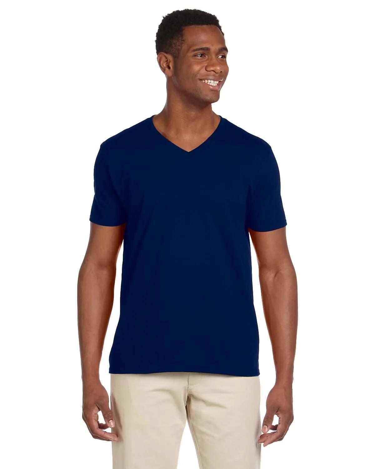 Adult Softstyle® V-Neck T-Shirt 6 of 47