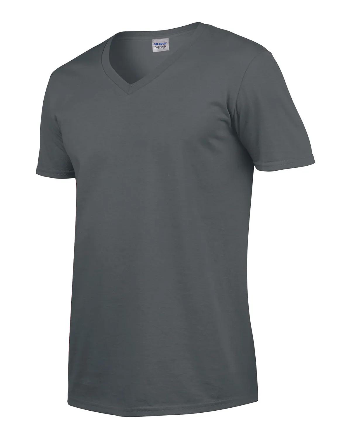 Adult Softstyle® V-Neck T-Shirt 16 of 47