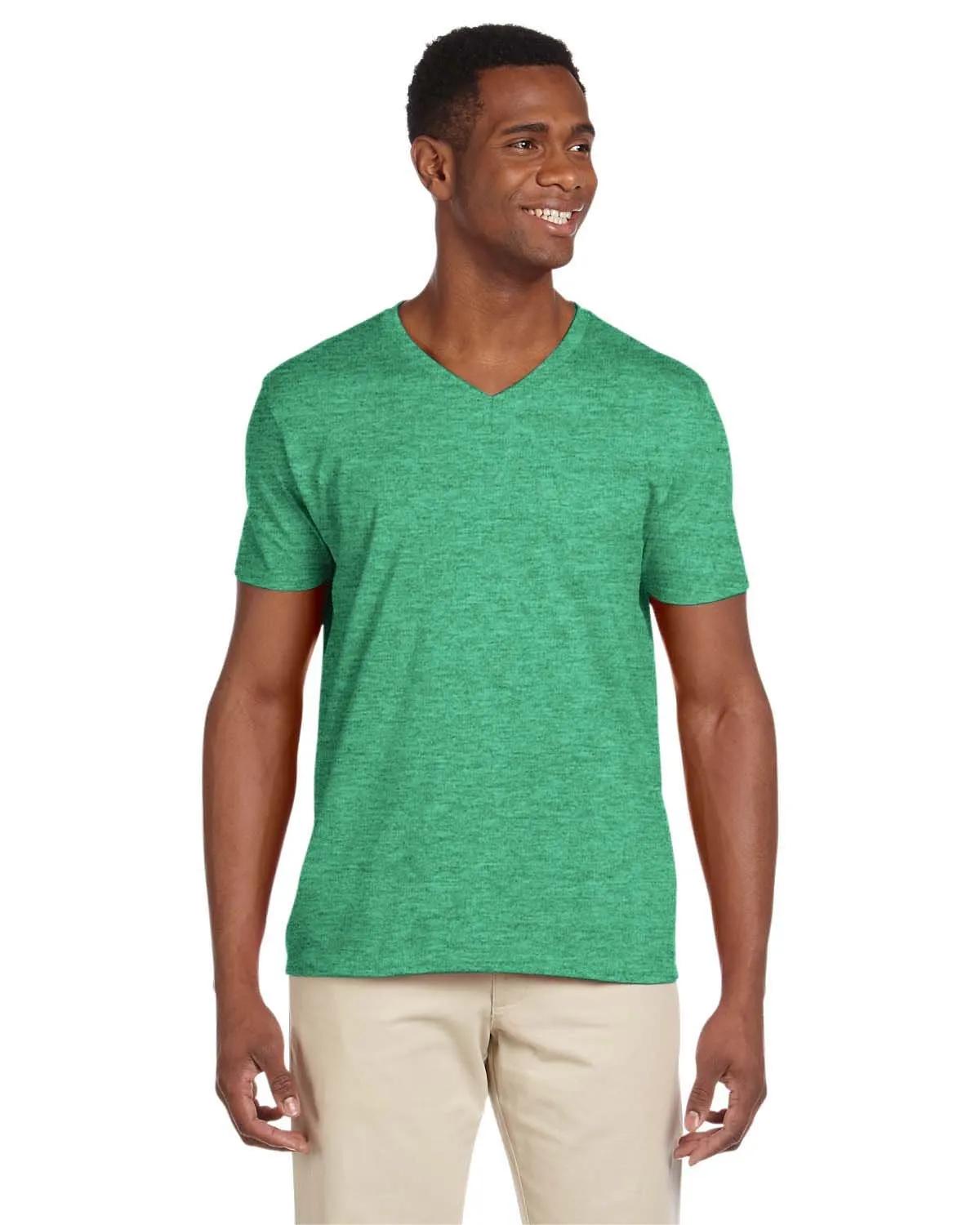 Adult Softstyle® V-Neck T-Shirt 3 of 47