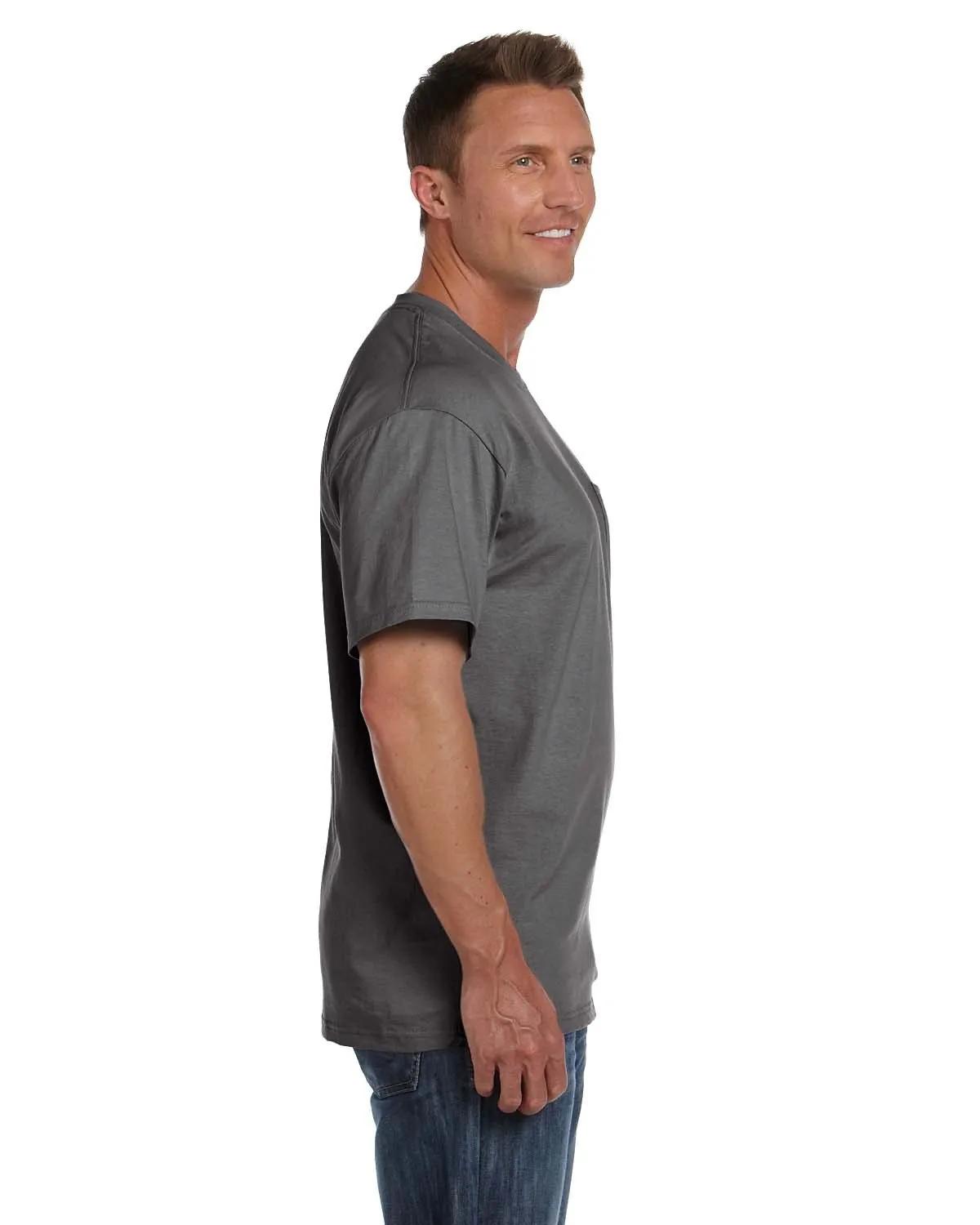 Adult HD Cotton™ Pocket T-Shirt 17 of 29