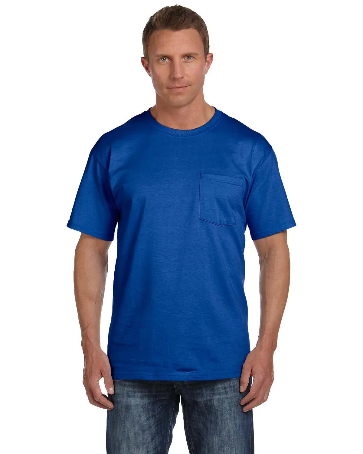 Adult HD Cotton™ Pocket T-Shirt 8 of 29