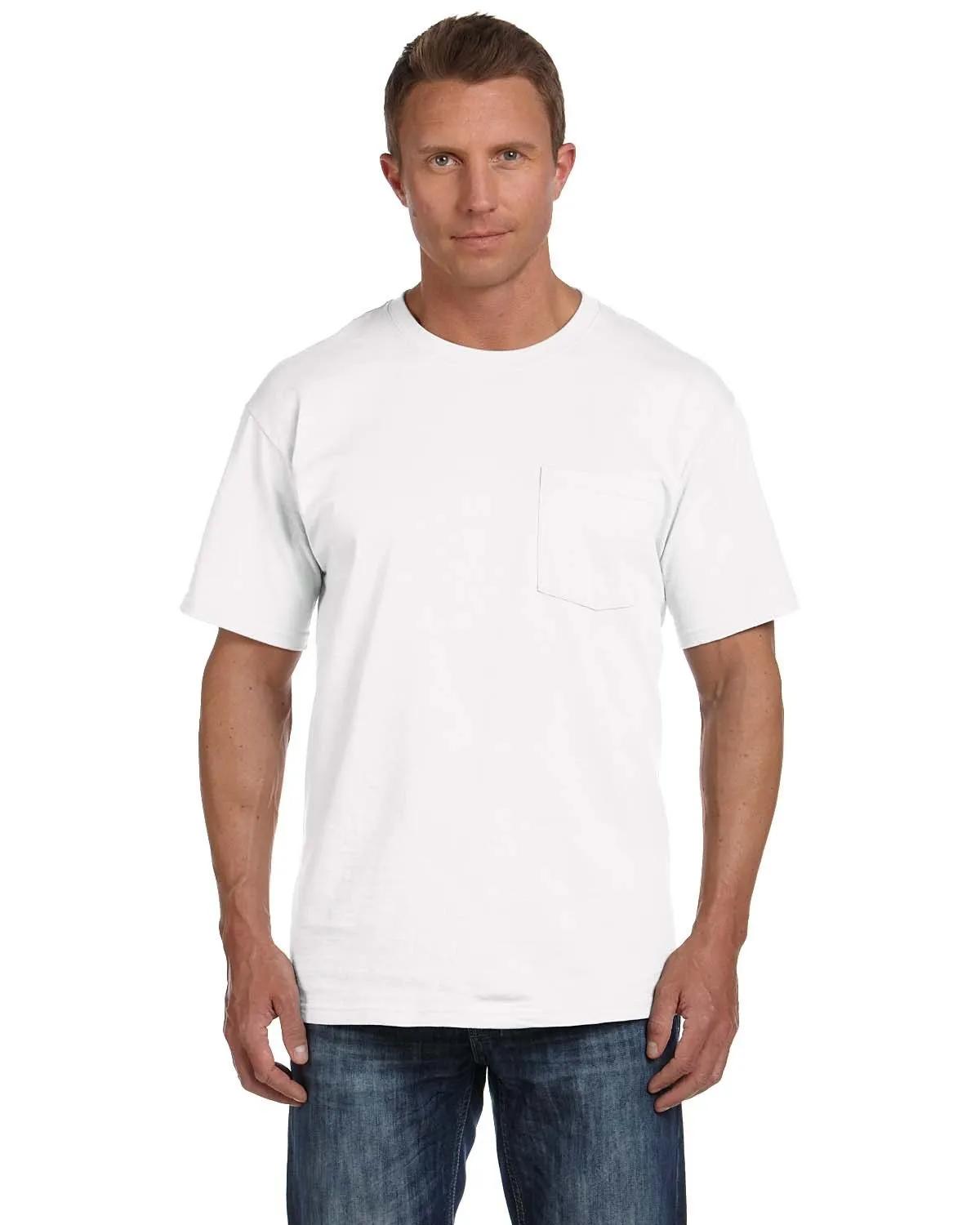 Adult HD Cotton™ Pocket T-Shirt 1 of 29