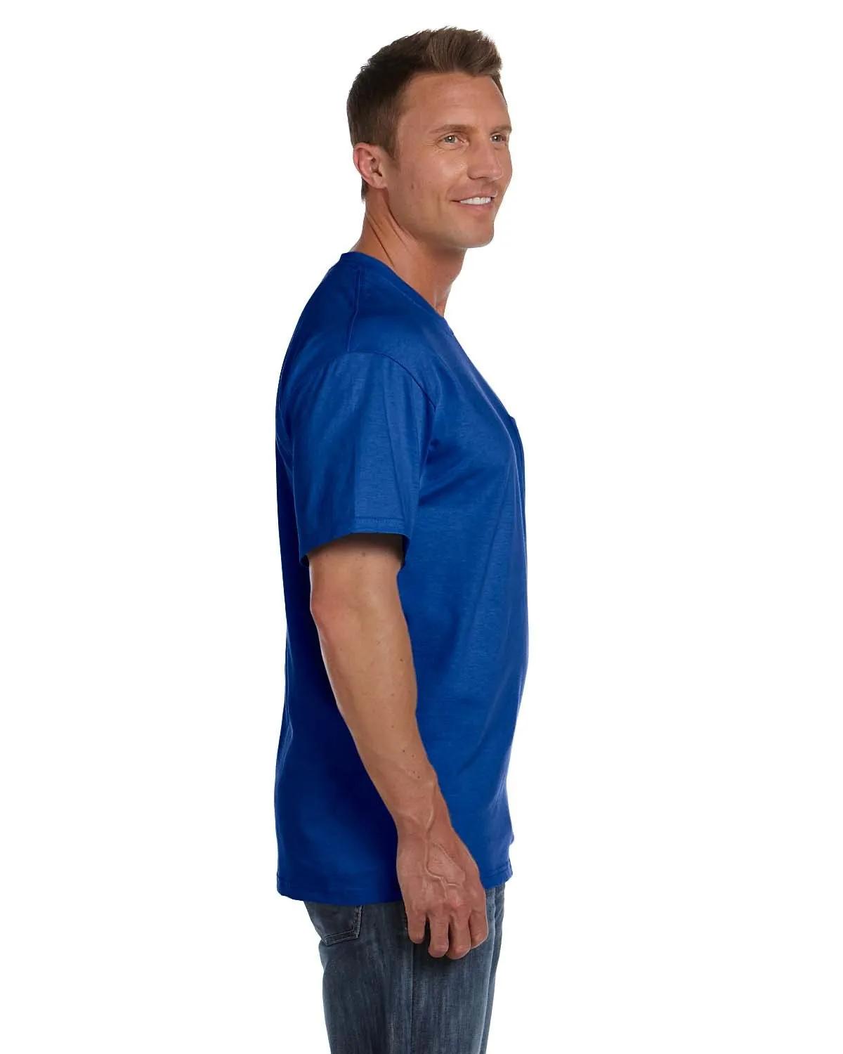 Adult HD Cotton™ Pocket T-Shirt 28 of 29