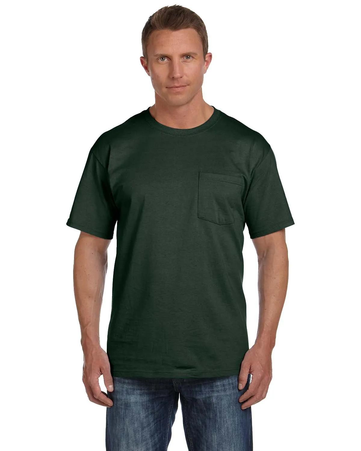 Adult HD Cotton™ Pocket T-Shirt 5 of 29