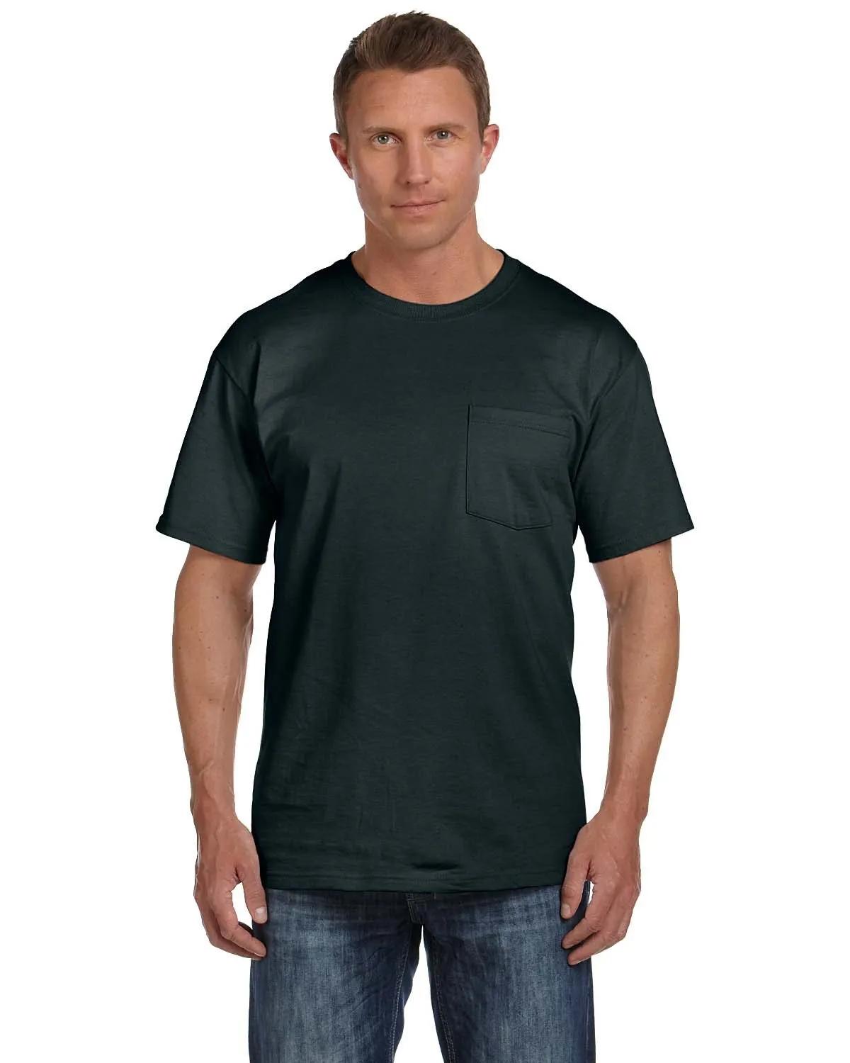 Adult HD Cotton™ Pocket T-Shirt 8 of 29